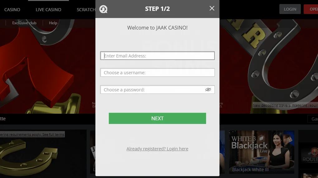 jaak casino  - Exclusive Welcome Bonus Offer 2026